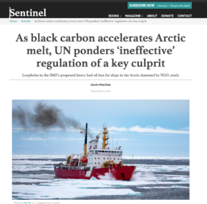 As black carbon accelerates Arctic melt, UN ponders ‘ineffective’ regulation of a key culprit