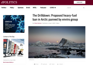 The Drilldown: Proposed heavy-fuel ban in Arctic panned by enviro group