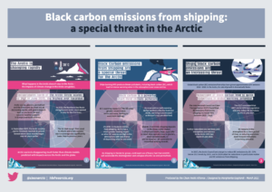Black carbon emissions from shipping - a special threat in the Arctic