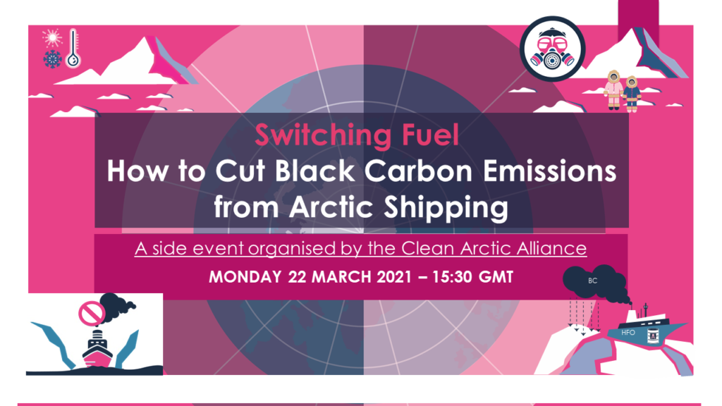 Webinar: Switching Fuel - How to Cut Black Carbon Emissions from Arctic Shipping