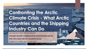Webinar Invitation: Confronting the Arctic Climate Crisis - What Arctic Countries and the Shipping Industry Can Do