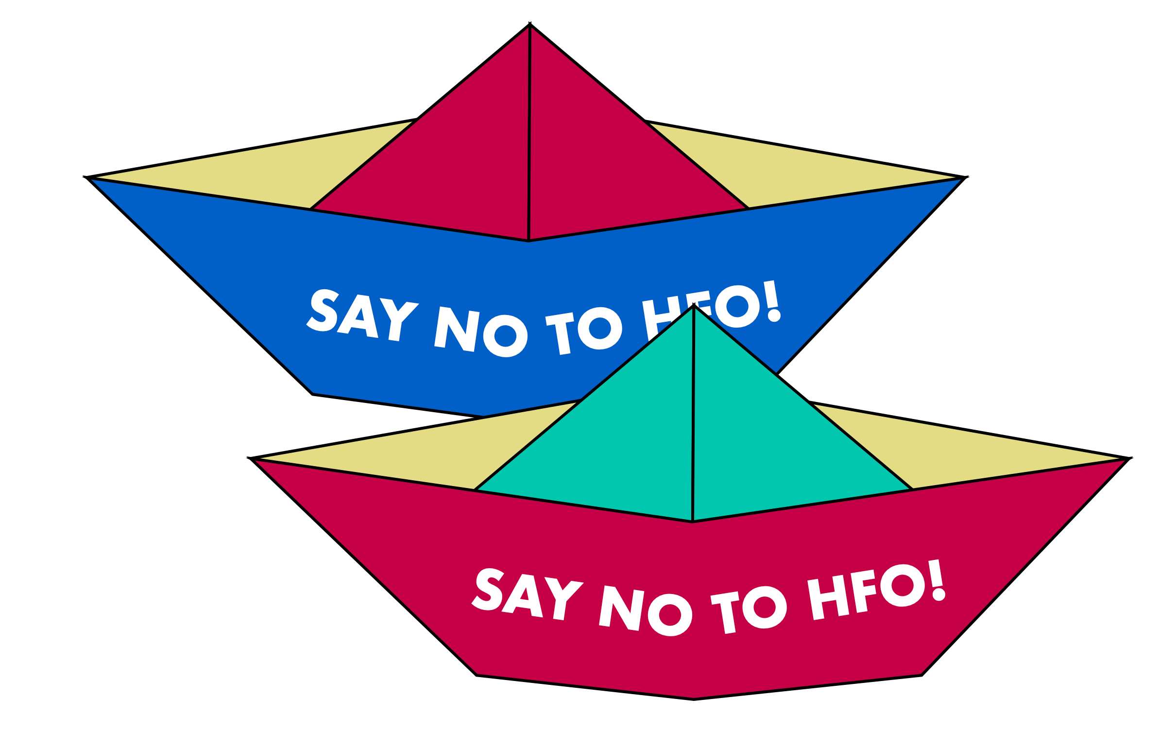 Make a NO HFO Paper Boat!