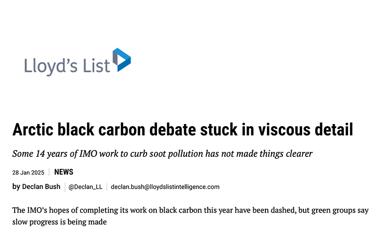 Arctic black carbon debate stuck in viscous detail